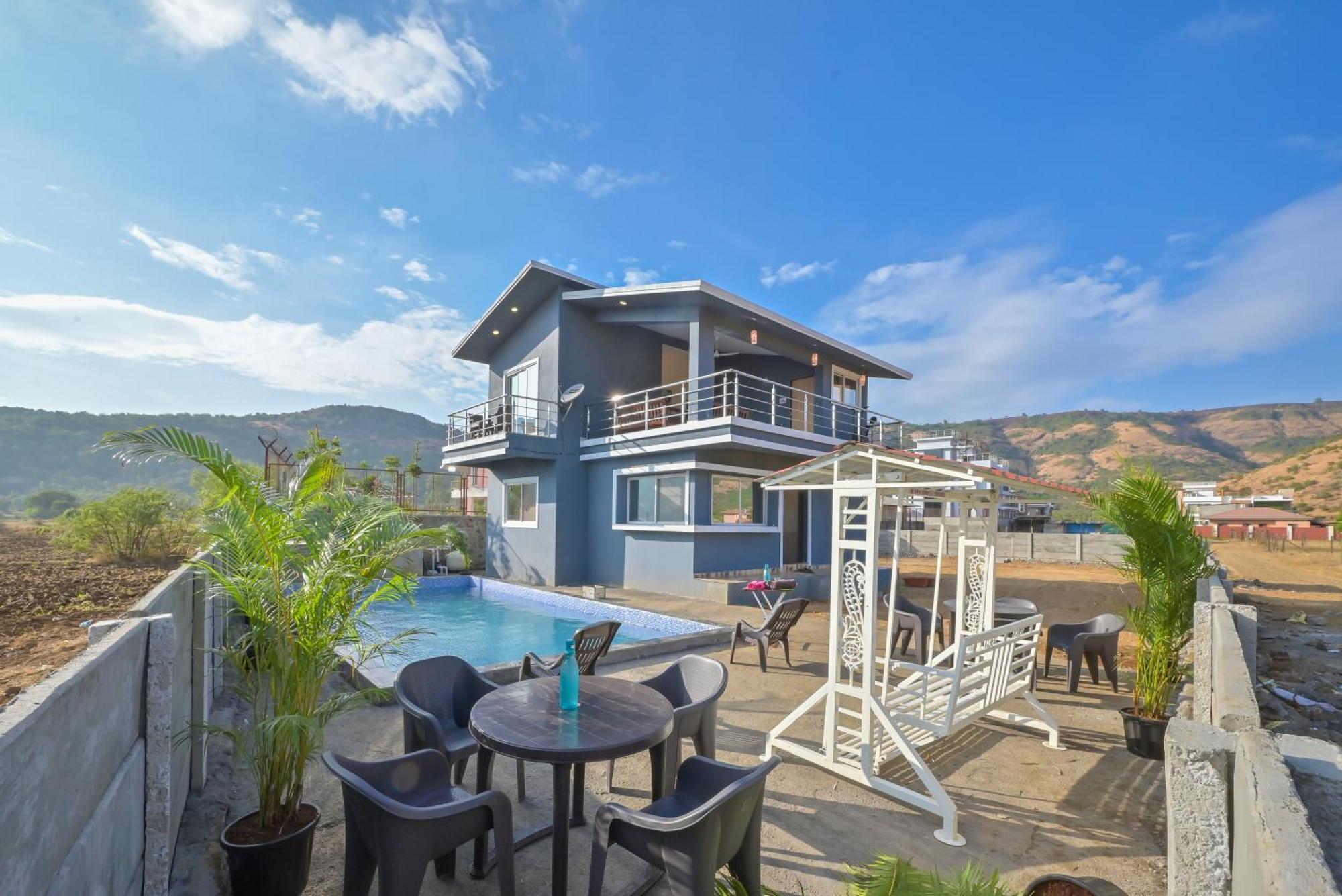Empyrean Stay II Mirage Villa II Ac II 4Bhk II Largest Pool In Lonavala Li المظهر الخارجي الصورة
