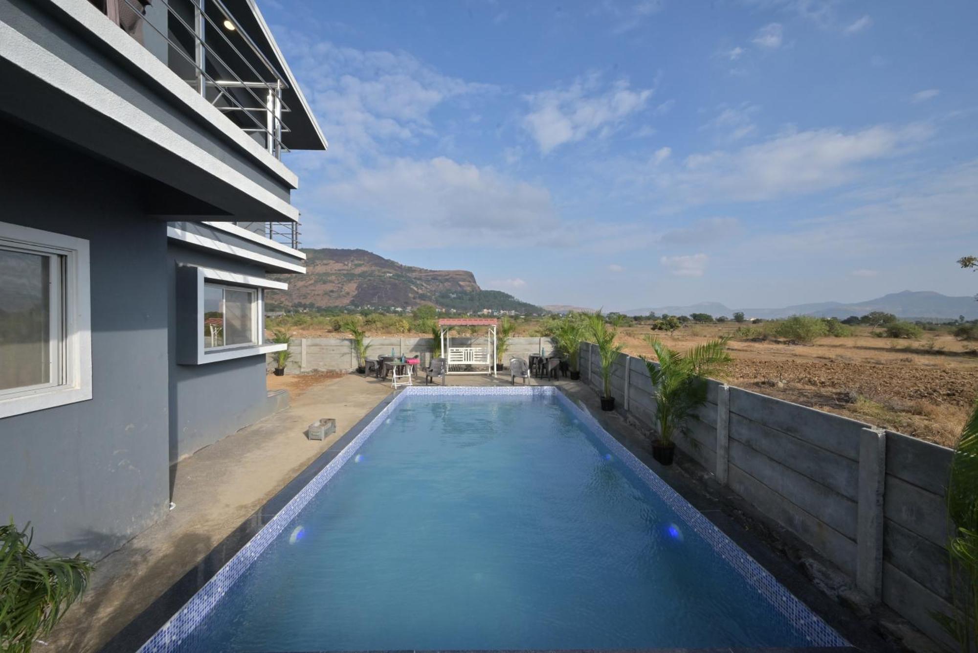 Empyrean Stay II Mirage Villa II Ac II 4Bhk II Largest Pool In Lonavala Li المظهر الخارجي الصورة