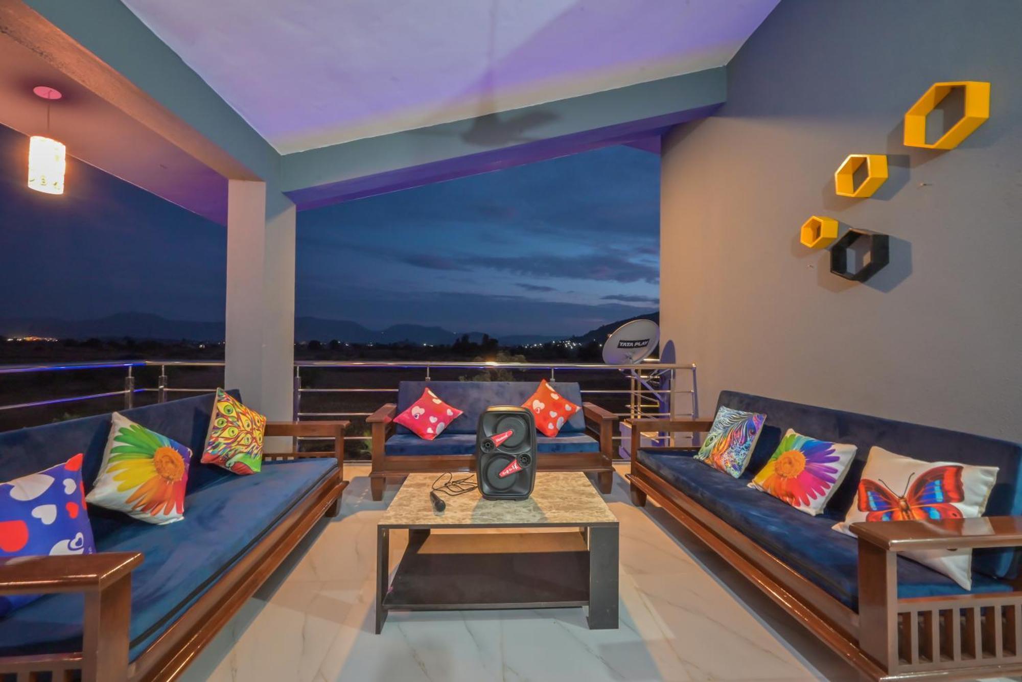 Empyrean Stay II Mirage Villa II Ac II 4Bhk II Largest Pool In Lonavala Li المظهر الخارجي الصورة