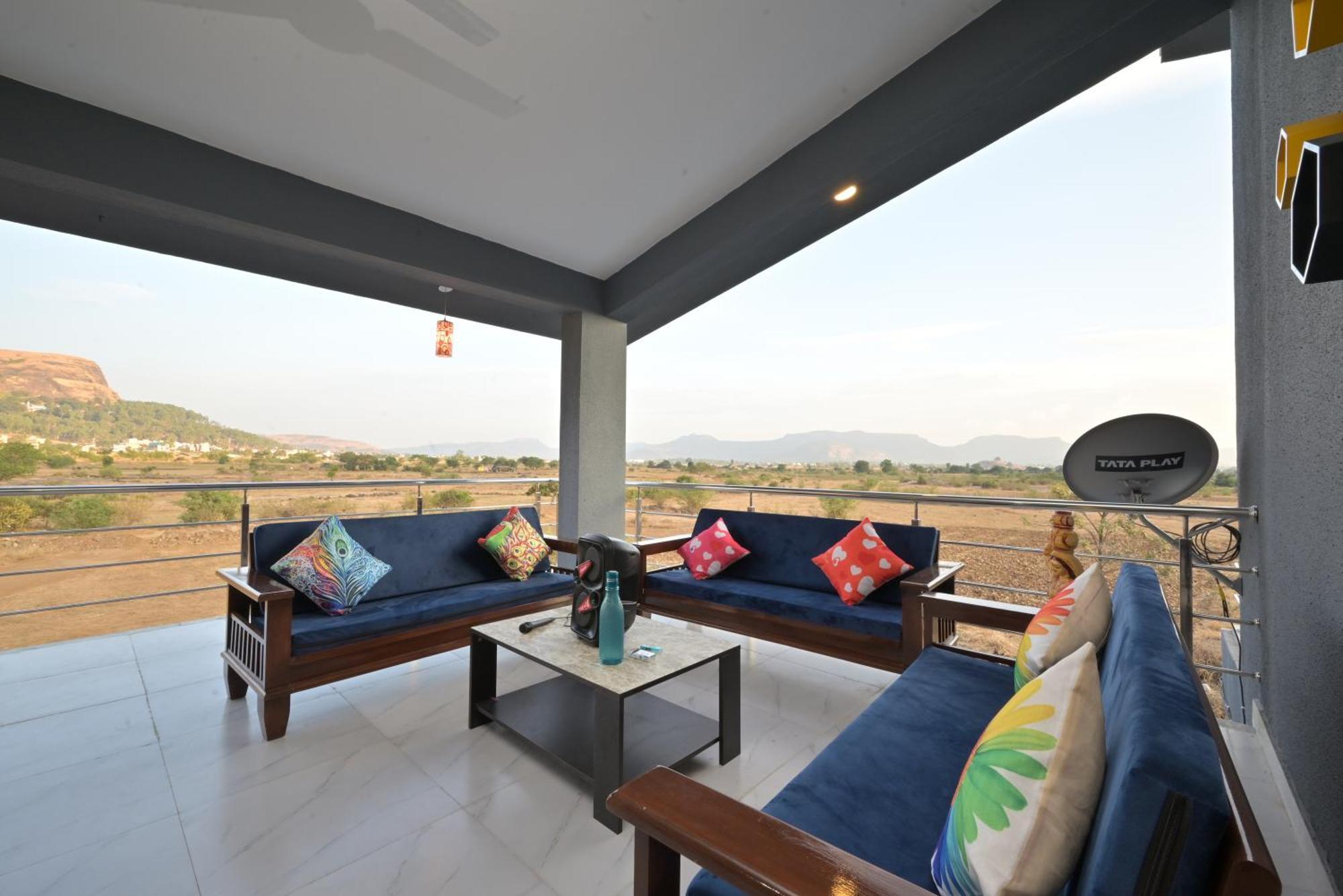Empyrean Stay II Mirage Villa II Ac II 4Bhk II Largest Pool In Lonavala Li المظهر الخارجي الصورة