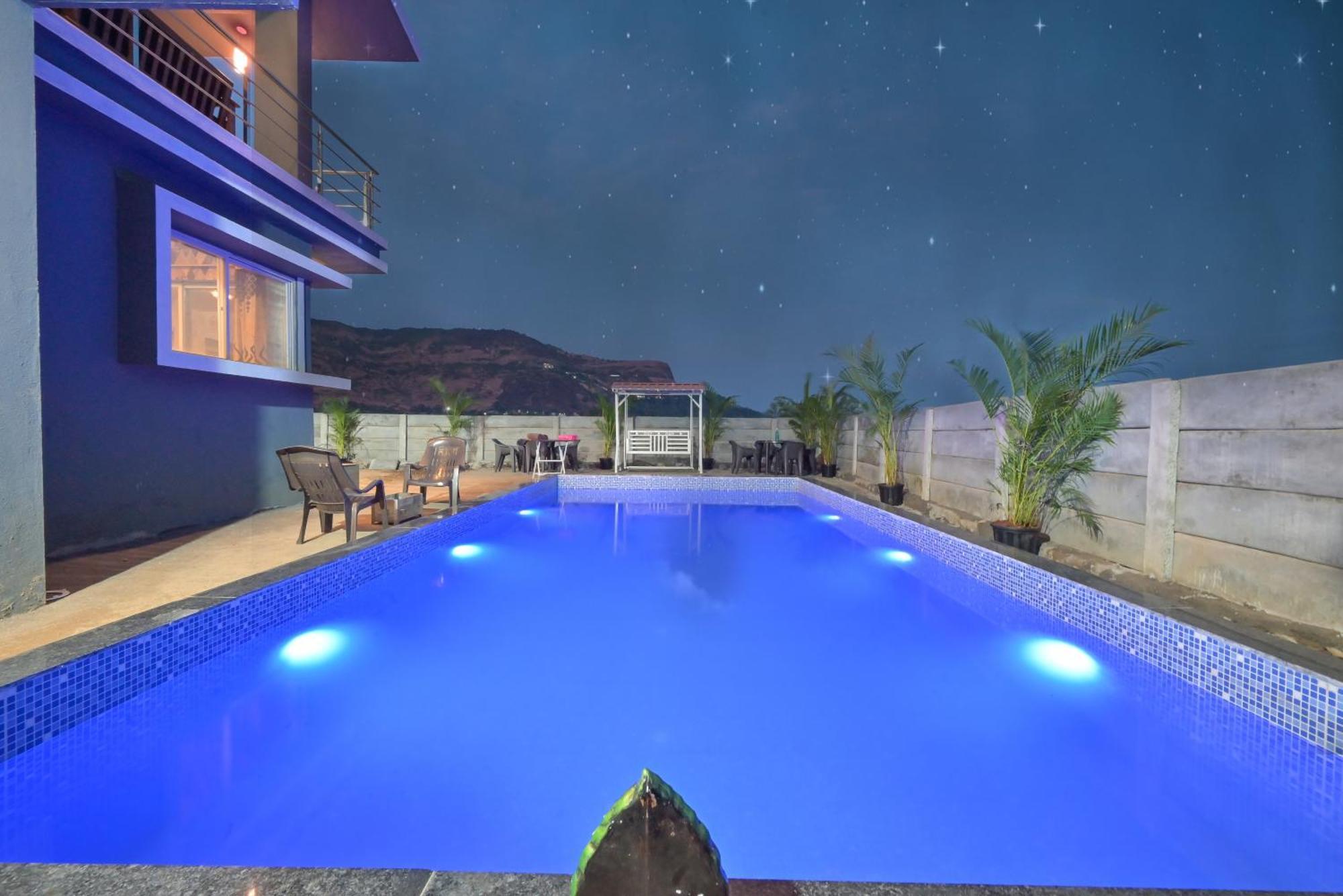 Empyrean Stay II Mirage Villa II Ac II 4Bhk II Largest Pool In Lonavala Li المظهر الخارجي الصورة